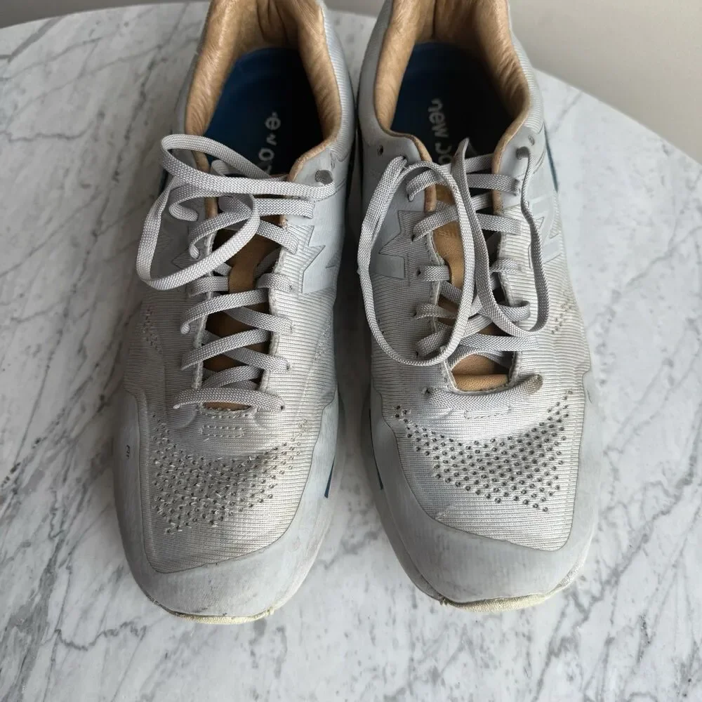 New Balance Men’s MD1500FS Re-Engineered Carolina Silver Blue Suede Leather 9